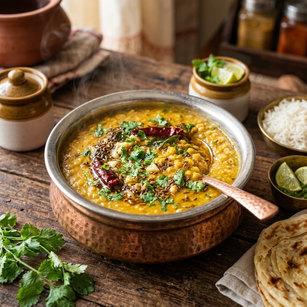 Unpolished Organic Arhar Daal (Toor) - Culinary Preparation